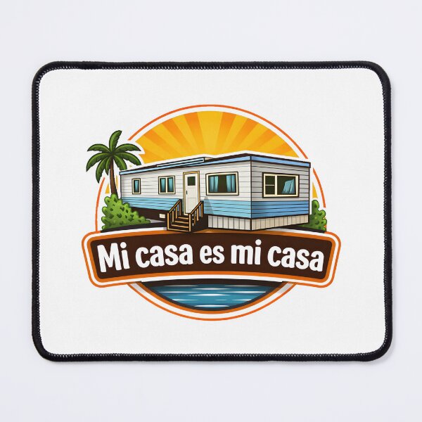 Item preview, Mobile Home Sunset Mi Casa Beach Humor designed and sold by Artmares.