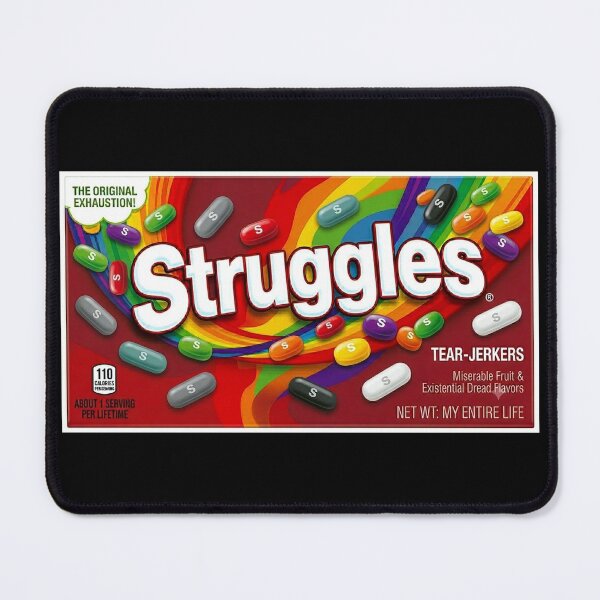 Item preview, Life Struggles Funny Candy Box Parody designed and sold by radiogalaxy.