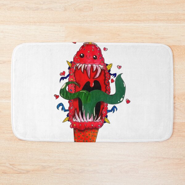 Item preview, Monster Strawberry Cake Creepy Cute Dessert Graphic designed and sold by Mechatlan.