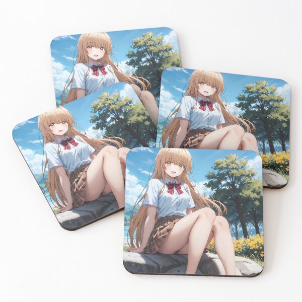 Item preview, Mahiru Shiina Angel Next Door Riverside Spring Calm designed and sold by B5fivemerch.