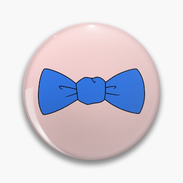 Item preview, Cute Blue Bow Tie Cartoon Illustration designed and sold by ubborn.