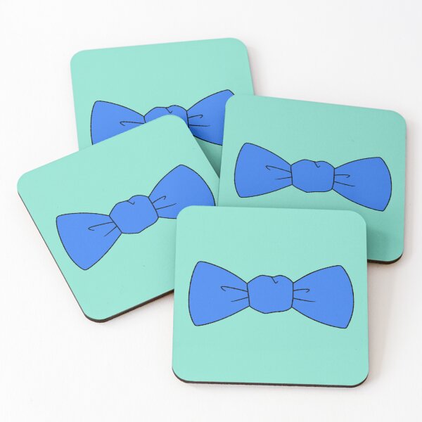 Item preview, Cute Blue Bow Tie Cartoon Illustration designed and sold by ubborn.