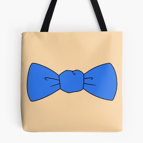 Item preview, Cute Blue Bow Tie Cartoon Illustration designed and sold by ubborn.