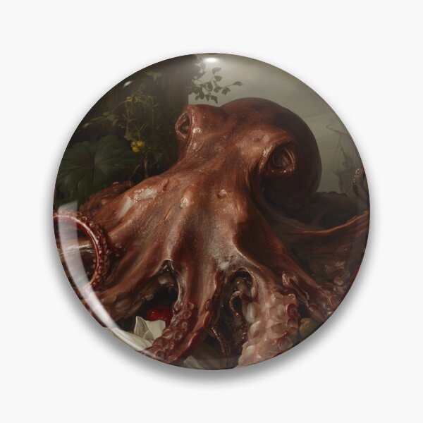 Item preview, Dark Baroque Octopus designed and sold by Retro-Bloom.