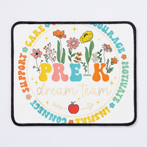 Item preview, Pre-K Dream Team Back to School Teacher Care Love Floral T-Shirt designed and sold by DArtfulStudio.