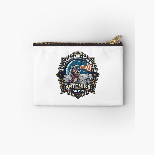 Item preview, US 250th Anniversary Space Program Artemis II 1776 2026 designed and sold by PictoVibe.
