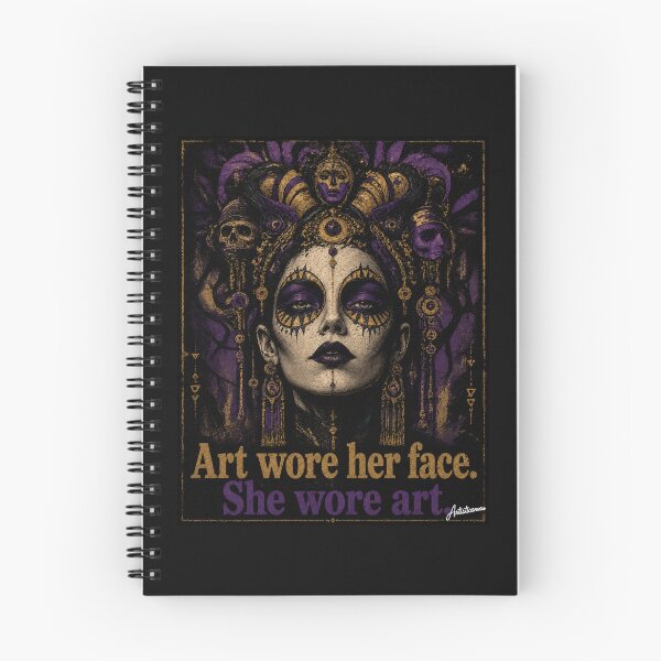 Item preview, Danielle Dax Psych Gothic Pop Portrait designed and sold by Artisticanvas.
