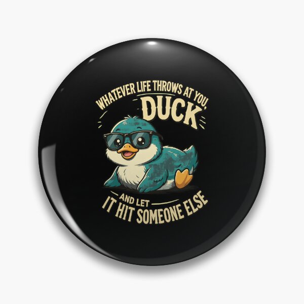 Item preview, funny duck men women teens funny quote designed and sold by ber-flora.