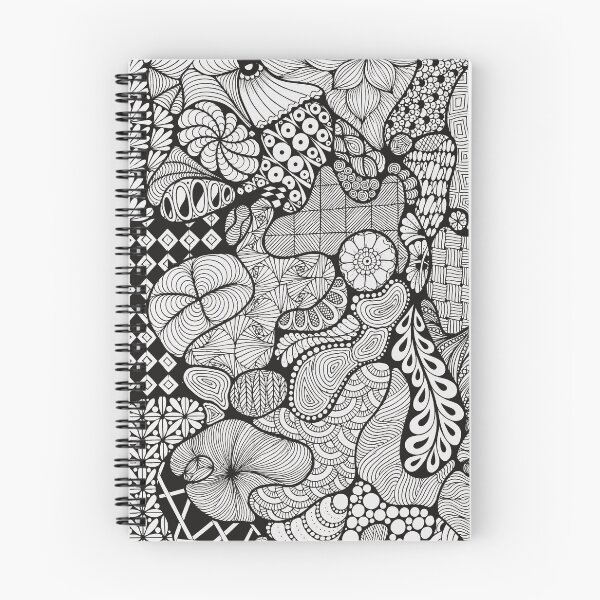 Item preview, Original Zentangle Intricate Pen and Ink Abstract Artwork designed and sold by Mimsartprojects.