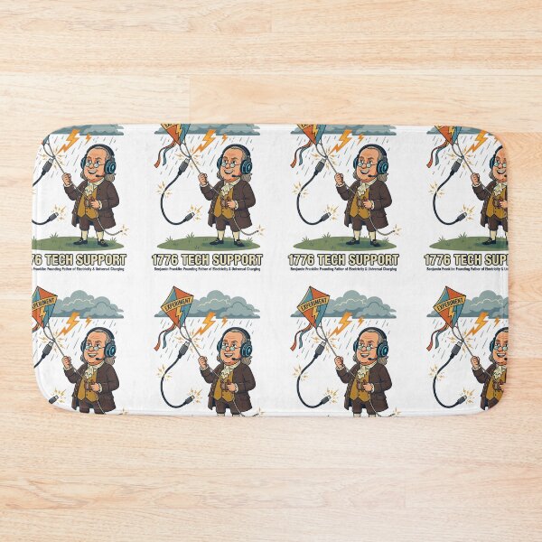 Item preview, Benjamin Franklin Tech Support Funny History 1776 2026 designed and sold by PictoVibe.
