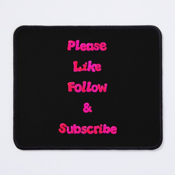 Item preview, ✴️ PLEASE LIKE FOLLOW & SUBSCRIBE COLLECTION ✴️ - JELLY TEXT designed and sold by WheelieGdArt.