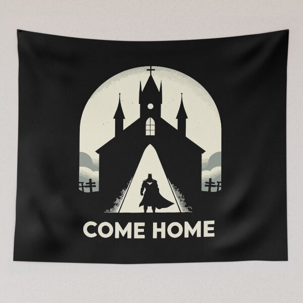 Item preview, Come Home – Heroic Faith Message designed and sold by Scaryzz.