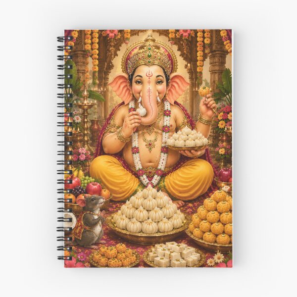 Item preview, The Moon's Pride and Lord Ganesha's Blessing Series – The Grand Feast of Modaks designed and sold by Homyar.