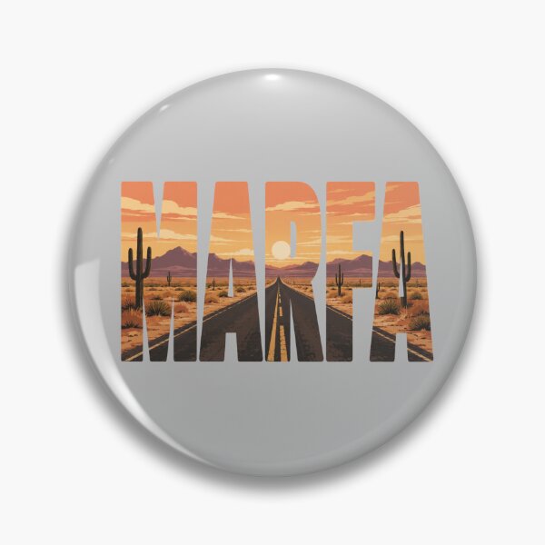 Item preview, Marfa Texas Desert Road Trip Typography designed and sold by SimplyJasper.