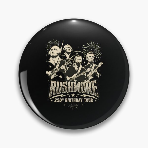 Item preview, Funny Mount Rushmore 250th Birthday Tour Rockstar Graphic designed and sold by ber-flora.