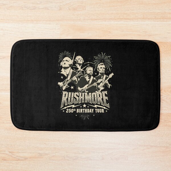 Item preview, Funny Mount Rushmore 250th Birthday Tour Rockstar Graphic designed and sold by ber-flora.