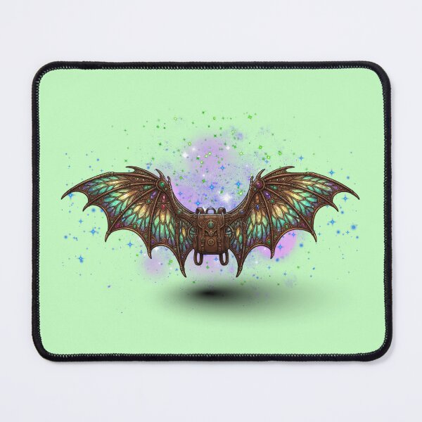 Item preview, Glass Wings on a Backpack designed and sold by LottiesLuck.
