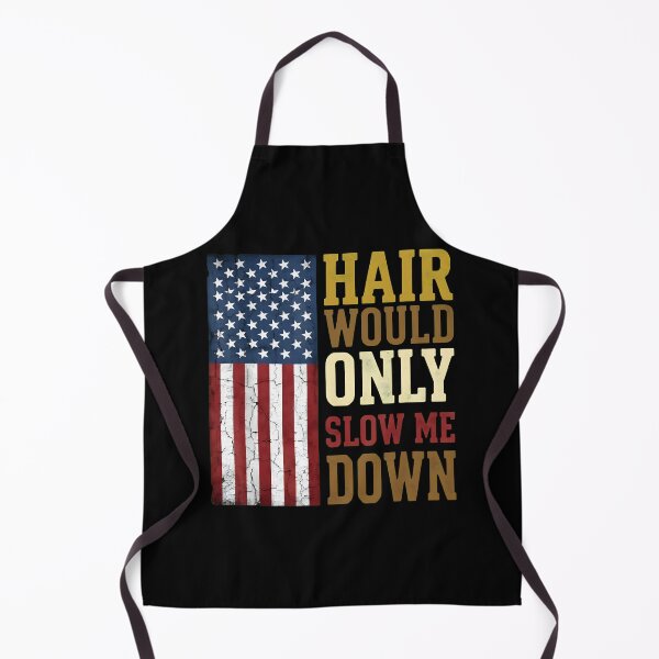 Item preview, Hair Would Only Slow Me Down Funny Running for Men designed and sold by ber-flora.