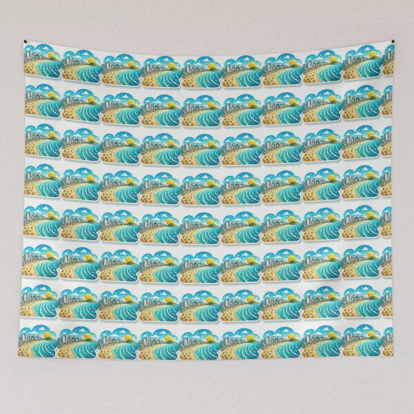 Item preview, HAEUNDAE BEACH ??   designed and sold by PaintMeWorld.