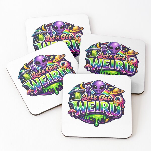 Item preview, Let’s Get Weird  designed and sold by Weird Effects Custom .