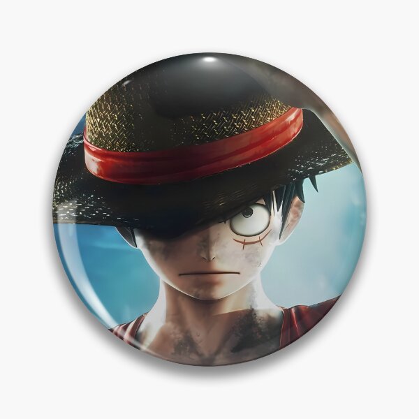 Item preview, Monkey D Luffy One Piece Straw Hat Serious Anime Aura designed and sold by SubtextandSass.