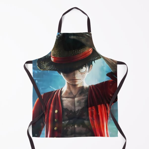 Item preview, Monkey D Luffy One Piece Straw Hat Serious Anime Aura designed and sold by SubtextandSass.