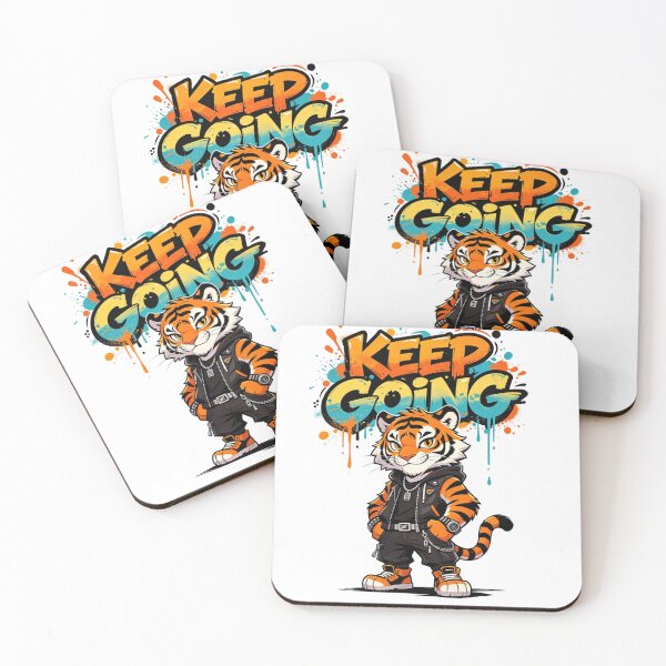 Item preview, Keep Going Tiger Street Vibe designed and sold by LINSSEX Style • Urban & Sport Streetwear.