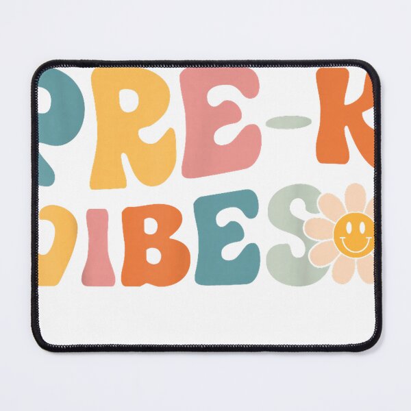 Item preview, Pre-K Vibes - Pre Kindergarten Team Retro 1st Day of School T-Shirt designed and sold by JJLetterDesigns.