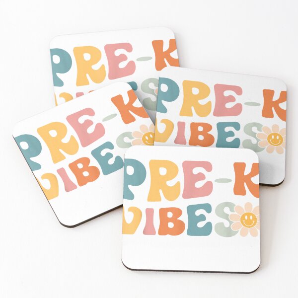 Item preview, Pre-K Vibes - Pre Kindergarten Team Retro 1st Day of School T-Shirt designed and sold by JJLetterDesigns.