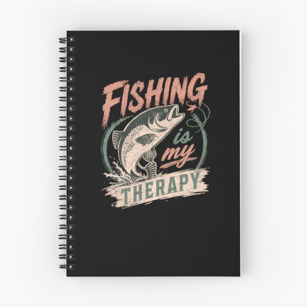 Item preview, La pesca es mi terapia. Pescador aficionado. Amante de la naturaleza. designed and sold by JonesFlora2025.