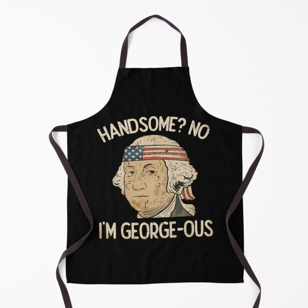 Item preview, Handsome No Georgeous Washington Funny 4th of July Fourth designed and sold by ber-flora.