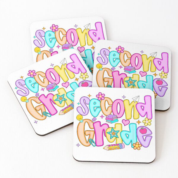 Item preview, Preppy Second Grade Back to School 2nd Grade Teachers Girls T-Shirt designed and sold by DArtfulStudio.