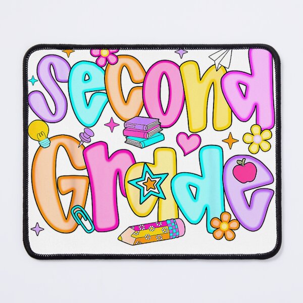 Item preview, Preppy Second Grade Back to School 2nd Grade Teachers Girls T-Shirt designed and sold by DArtfulStudio.