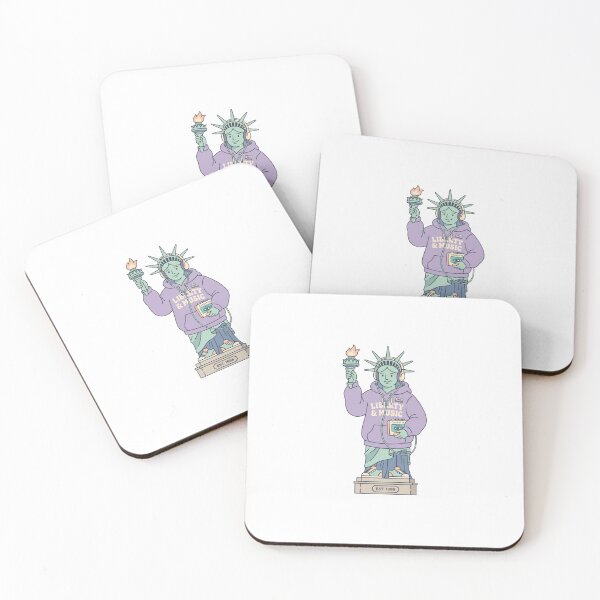Item preview, Statue of Liberty Retro Lo-Fi Aesthetic NYC 1776 designed and sold by PictoVibe.