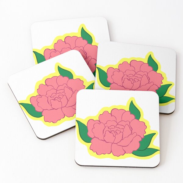 Item preview, Vibrant Pink Peony Flower Blooming Botanical designed and sold by Cchotlan.
