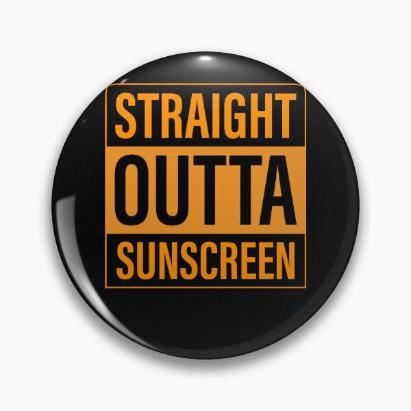 Item preview, Straight Outta Sunscreen Summer Parody designed and sold by hilaryqvmargie.