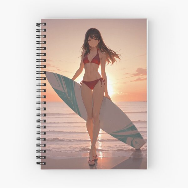 Item preview, Golden Sunset Surfer designed and sold by SEIMEI2025.