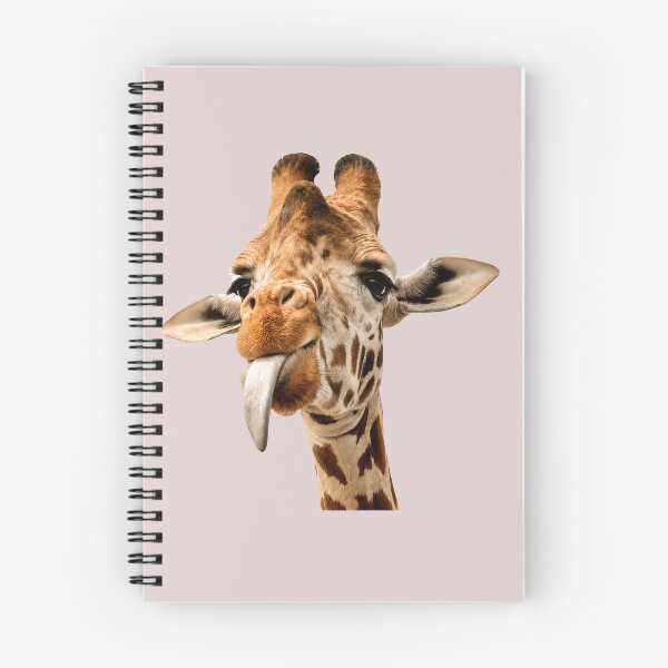 Item preview, Giraffe with Cute Tongue designed and sold by NoThoughtsCat.
