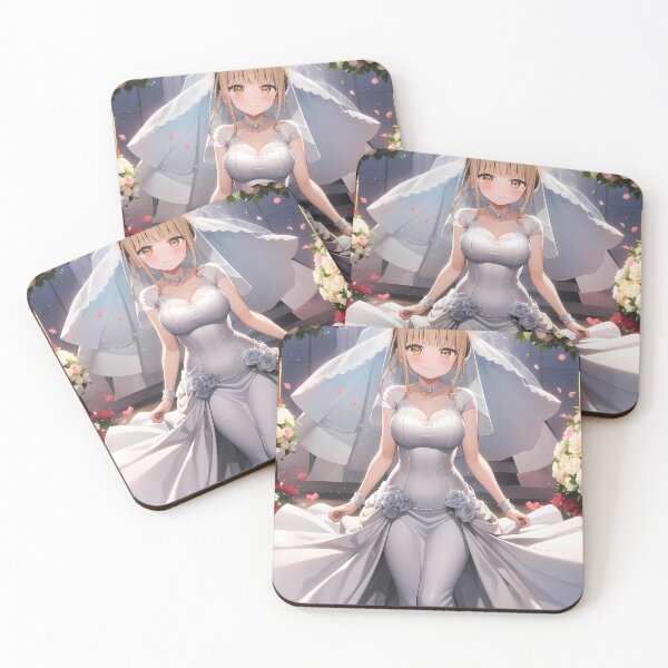 Item preview, Mahiru Shiina Angel Next Door Chapel Bride Silver Roses designed and sold by ManuelOpito.