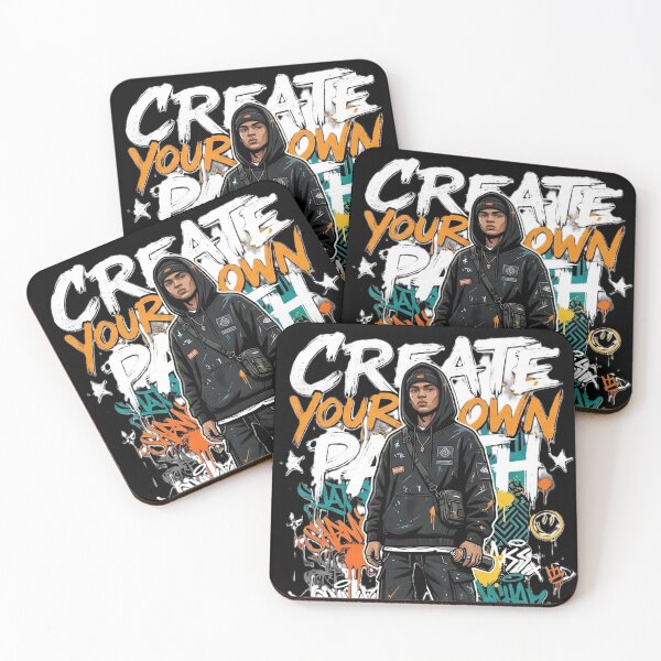 Item preview, Create Your Own Path Graffiti Streetwear Graphic Art designed and sold by ShadowSketch-HP.