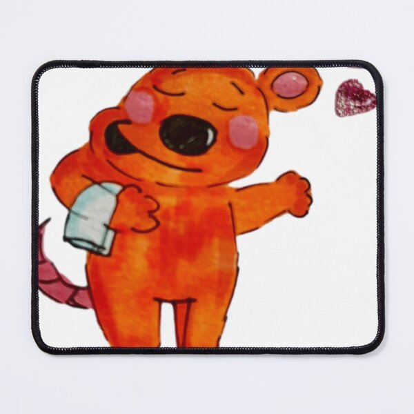 Item preview, Sleepy Orange Bear Cute Kawaii Chibi Illustration designed and sold by Cchotlan.