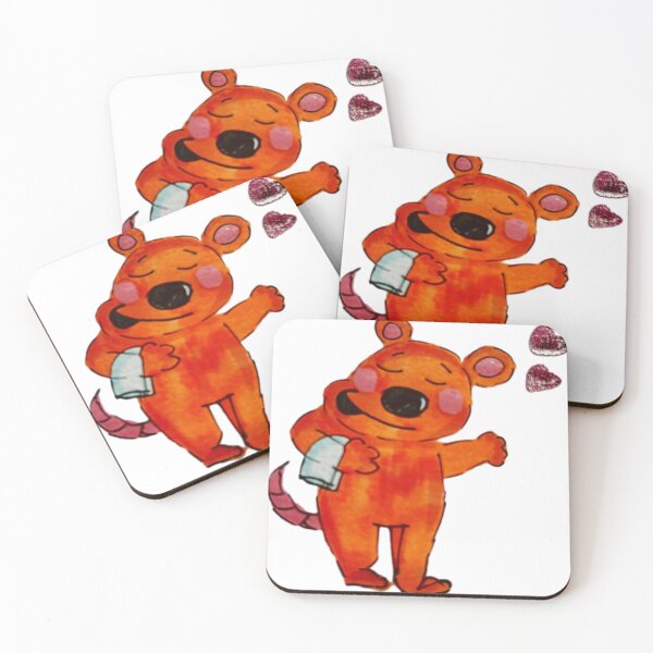 Item preview, Sleepy Orange Bear Cute Kawaii Chibi Illustration designed and sold by Cchotlan.