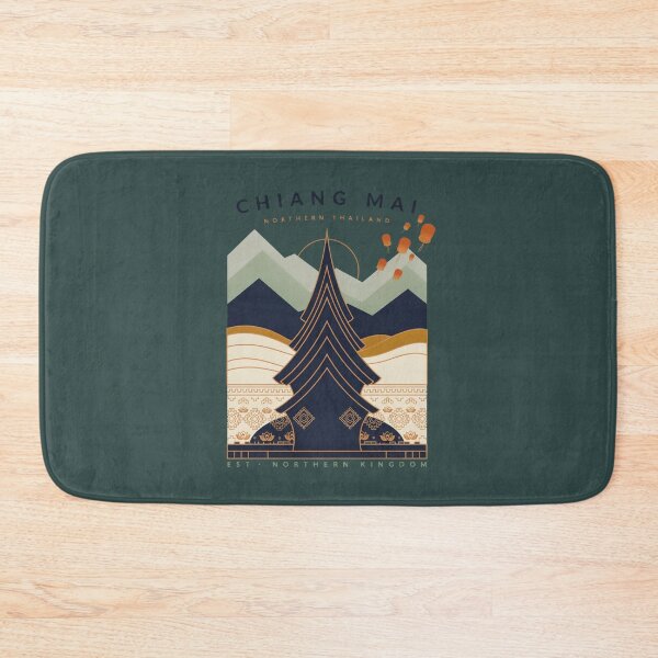 Item preview, World travel fly to Chiangma Thailand ,travel gift , brafdesign designed and sold by Brafdesign.