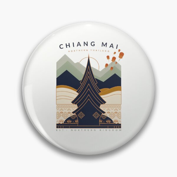 Item preview, World travel fly to  Chiangmai Thailand ,travel gift , brafdesign  designed and sold by Brafdesign.