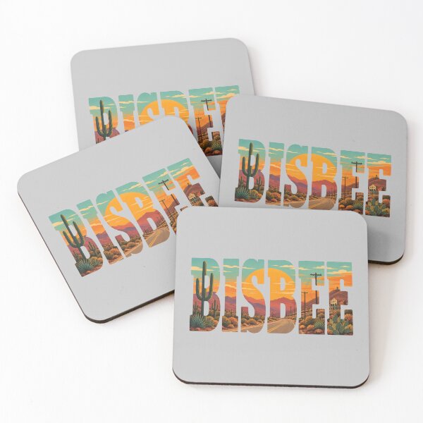 Item preview, Bisbee Arizona Desert Sunset Typography designed and sold by SimplyJasper.