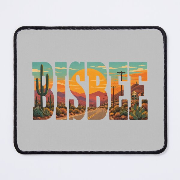 Item preview, Bisbee Arizona Desert Sunset Typography designed and sold by SimplyJasper.