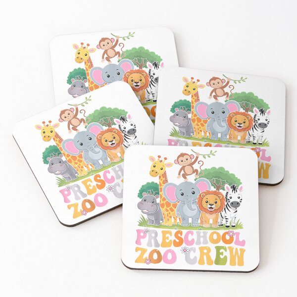Item preview, Preschool Zoo Crew Safari Animal Pre-K Teacher Student T-Shirt designed and sold by gidget-gadget.