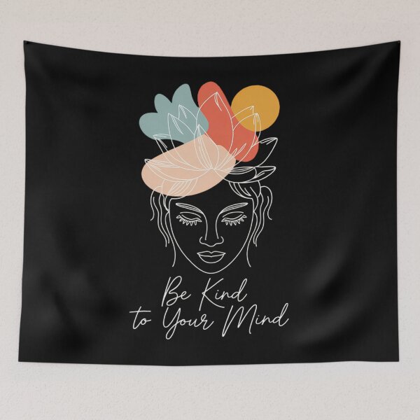 Item preview, Mental Health Be Kind To Your Mind  designed and sold by sailorjessiArt.