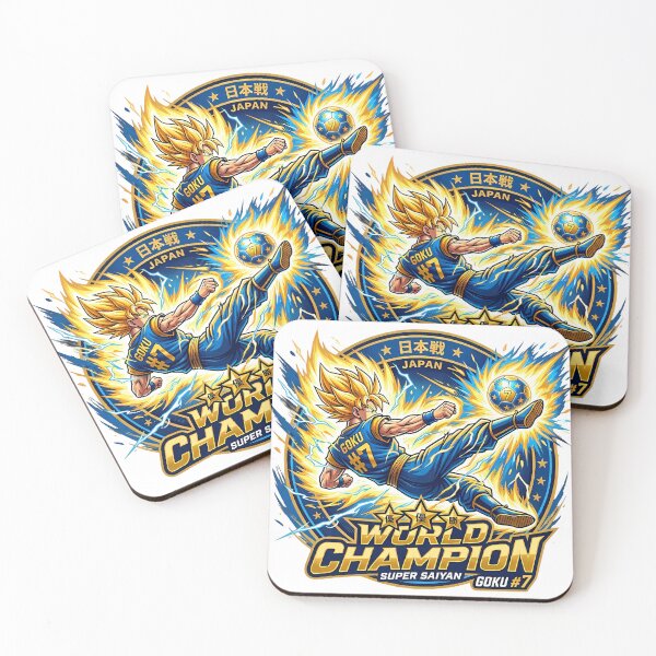 Item preview, Super Warrior Soccer Champion - Golden Anime Football Striker Art designed and sold by MugenAnime.