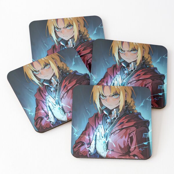 Item preview, Edward Elric Fullmetal Alchemist Lightning Focus Portrait designed and sold by MartyHinson.